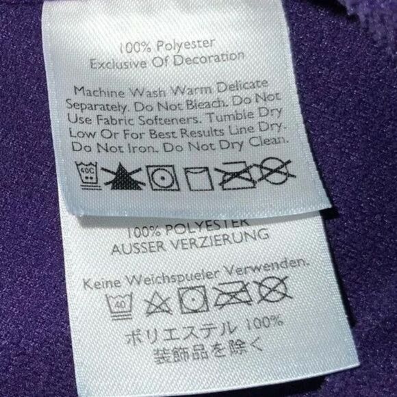 Eddie Bauer Fleece 3/4 Zip Women's Size X-Large Pull-Over Jacket - Picture 10 of 10